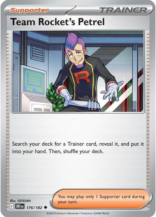Destined Rivals Team Rocket's Petrel #176/182